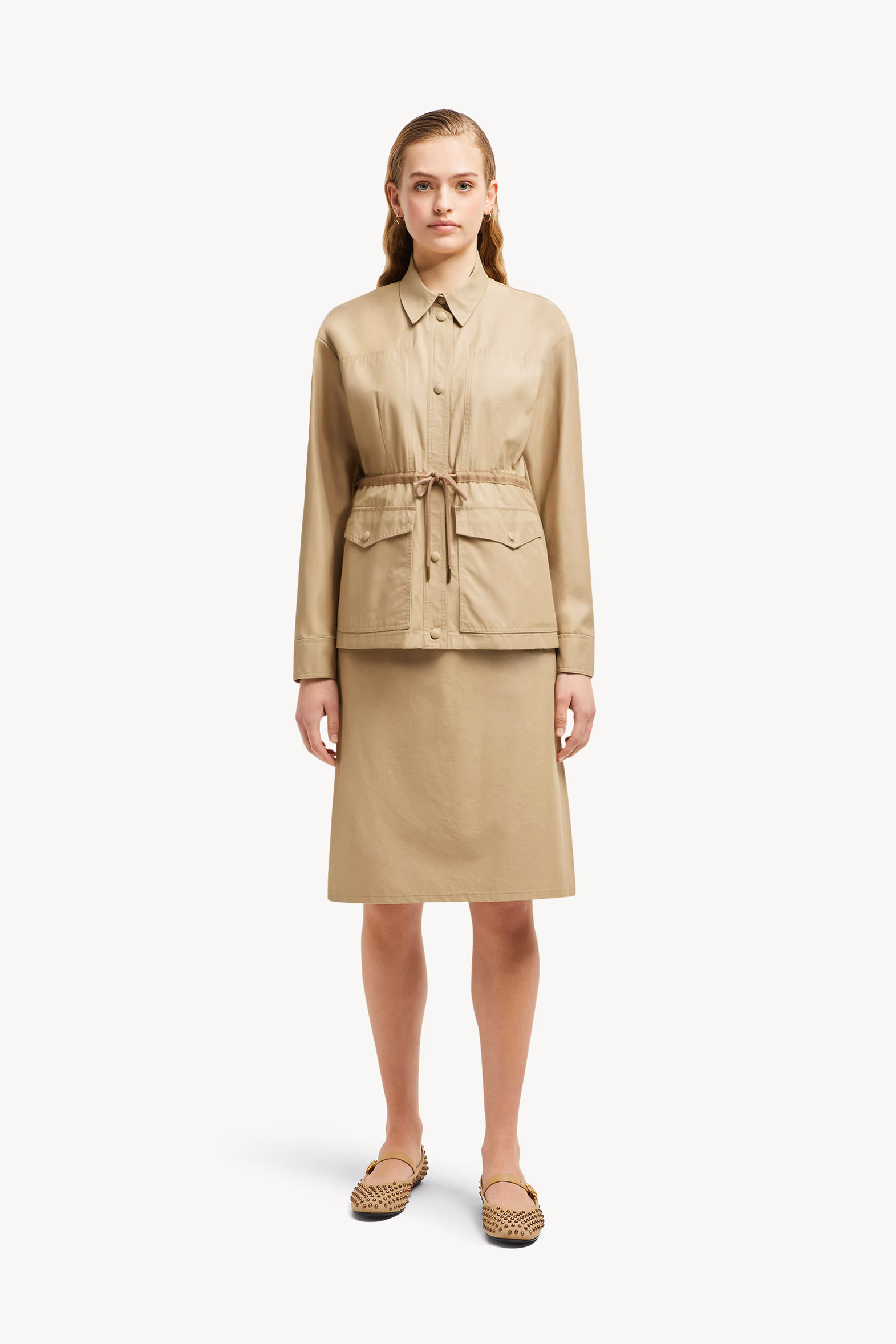 Veste militaire Saulon Femmes Beige Moncler 0